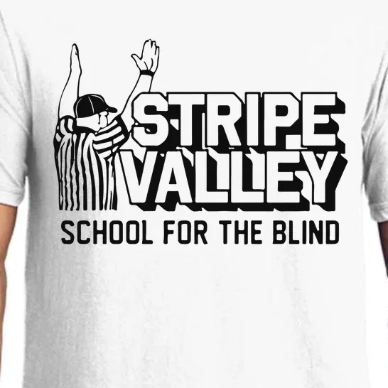 Stripe Valley School For The Blind Pajama Set