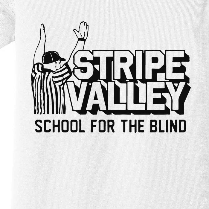 Stripe Valley School For The Blind Baby Bodysuit