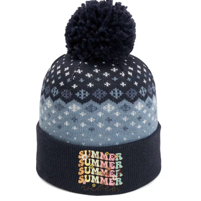 Summer Vacation The Baniff Cuffed Pom Beanie