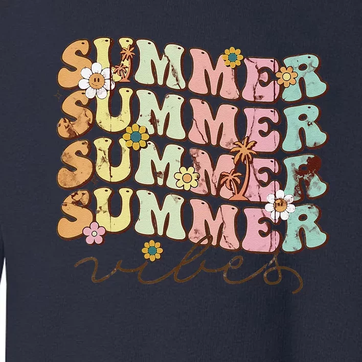 Summer Vacation Toddler Sweatshirt