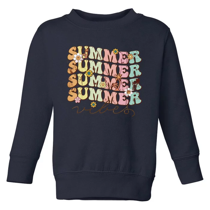 Summer Vacation Toddler Sweatshirt