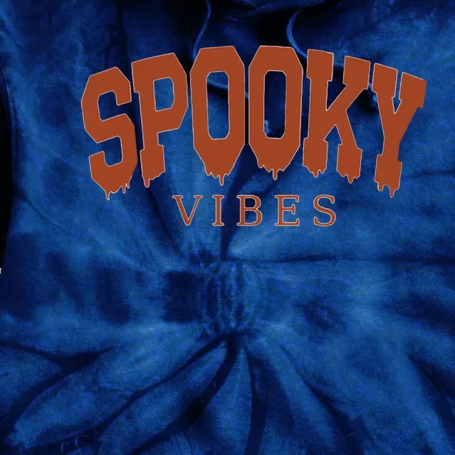 Spooky Vibes Tie Dye Hoodie