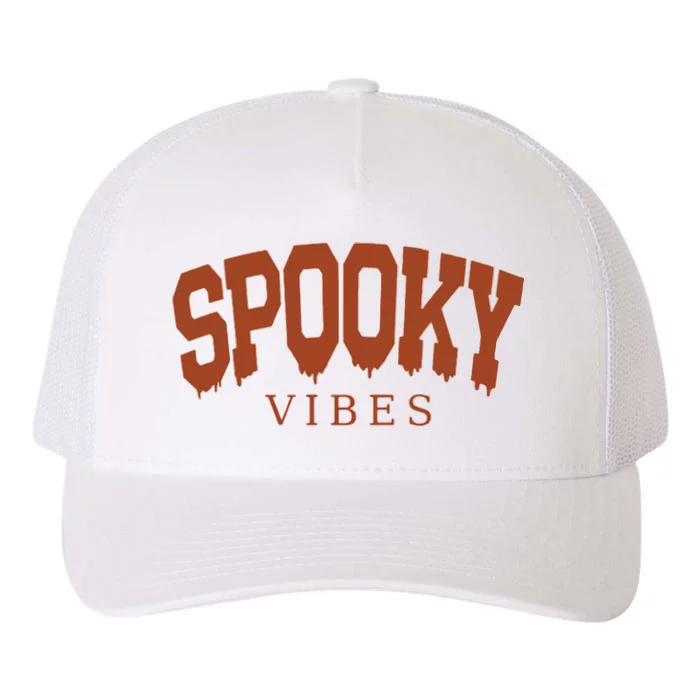 Spooky Vibes Yupoong Adult 5-Panel Trucker Hat