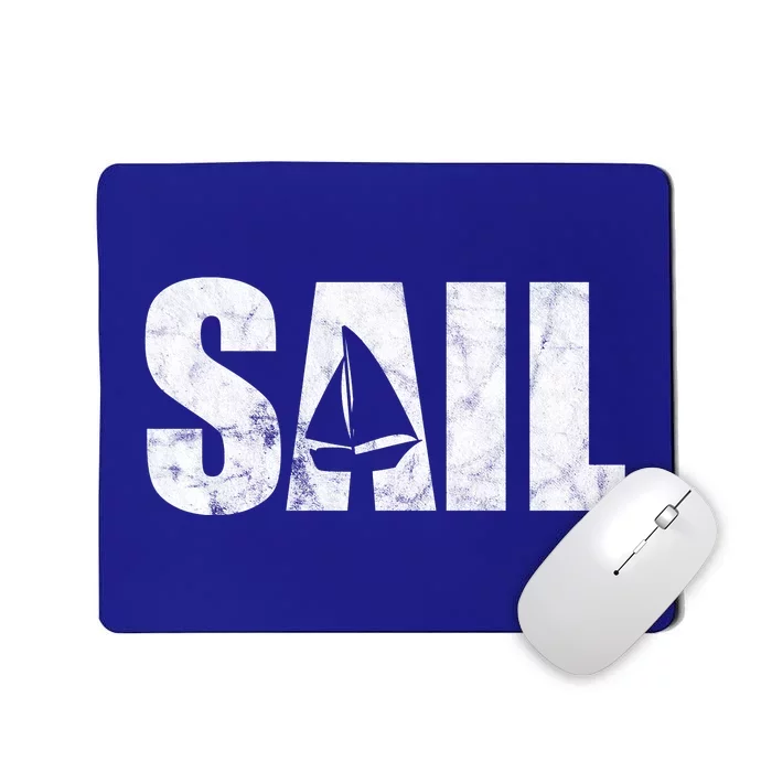 Sail Vintage Sailing Boat Mousepad