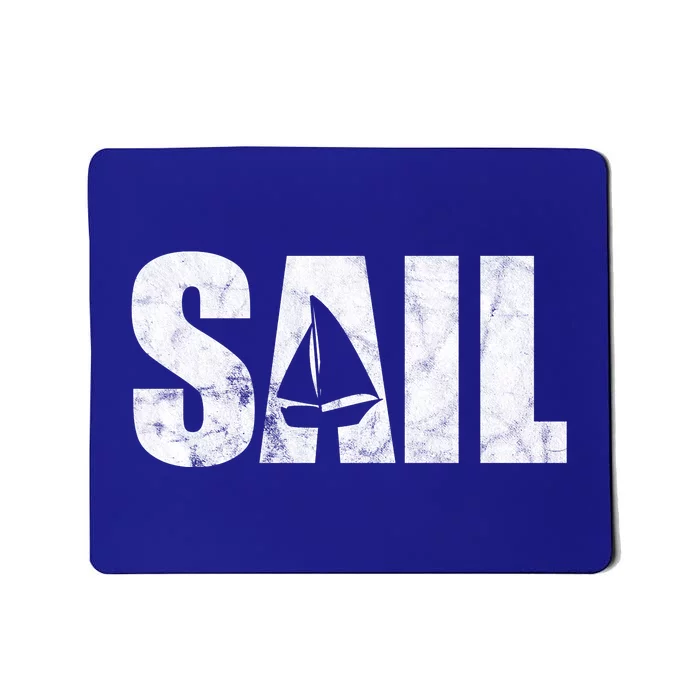 Sail Vintage Sailing Boat Mousepad