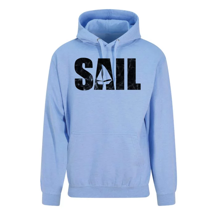 Sail Vintage Sailing Boat Unisex Surf Hoodie