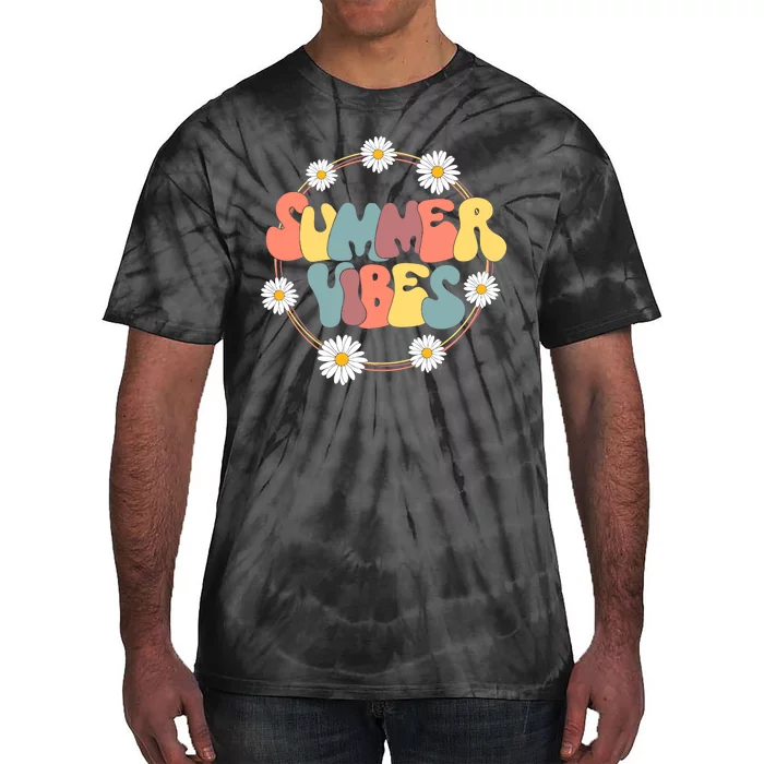 Summer Vibes Summer Vacation Beach Tie-Dye T-Shirt