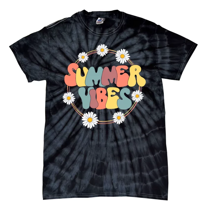 Summer Vibes Summer Vacation Beach Tie-Dye T-Shirt