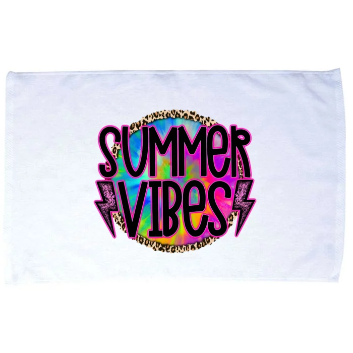 Summer Vibes Summer Vacation Beach Microfiber Hand Towel