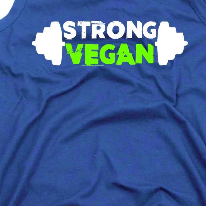 Strong Vegan Strong Gift Cool Gift Tank Top