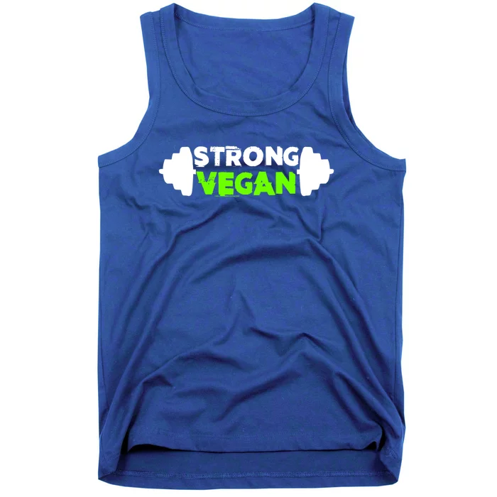 Strong Vegan Strong Gift Cool Gift Tank Top