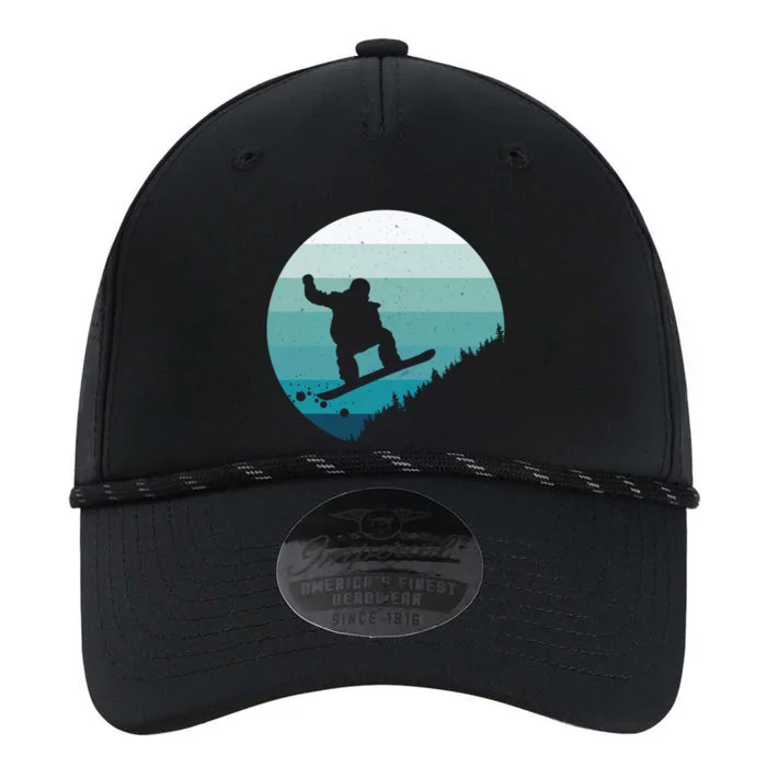 Snowboard Vintage Snowboarder Snow Winter Snowboarding Gift Performance The Dyno Cap