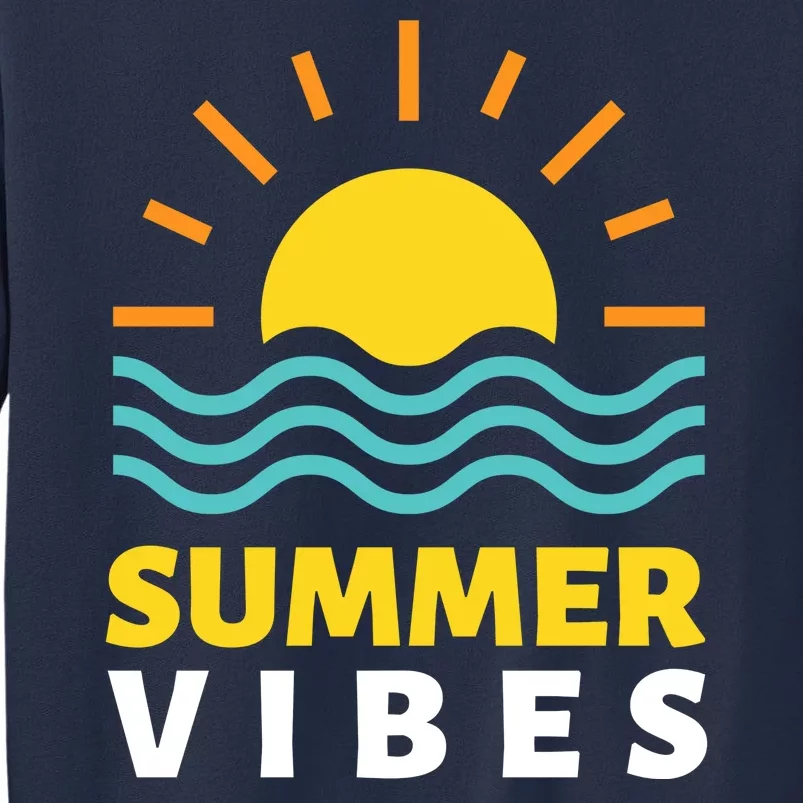 Summer Vibes Sunset Ocean Sweatshirt