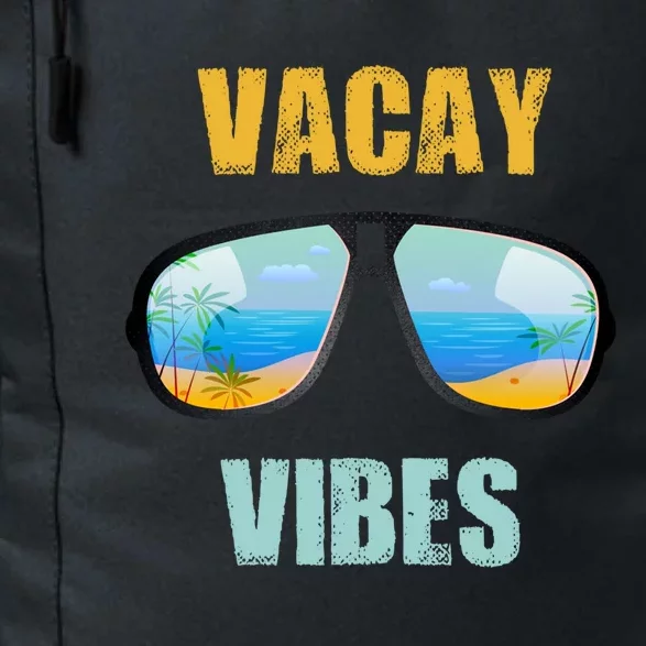 Sunglasses Vacay Summer Vacation Vibes Beach Palms Cruise Gift Daily Commute Backpack