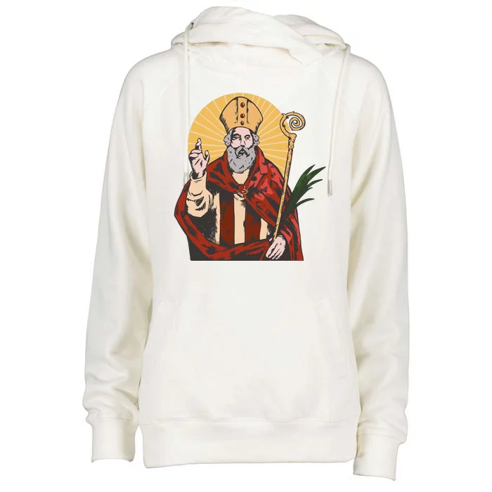 Saint Valentine Womens Funnel Neck Pullover Hood