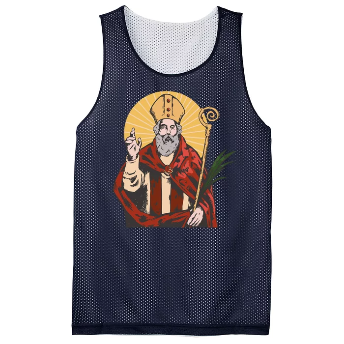 Saint Valentine Mesh Reversible Basketball Jersey Tank