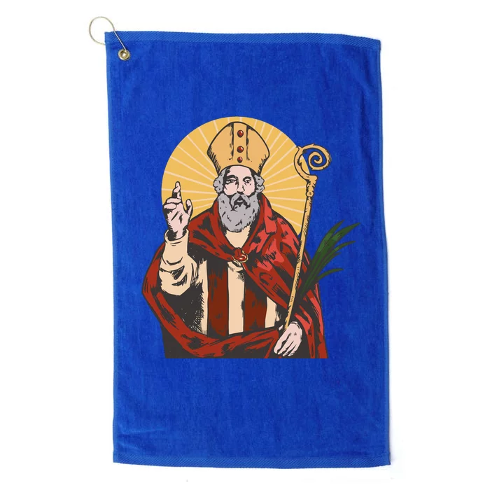 Saint Valentine Platinum Collection Golf Towel