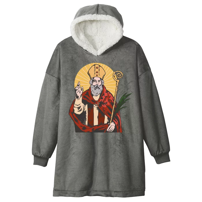 Saint Valentine Hooded Wearable Blanket