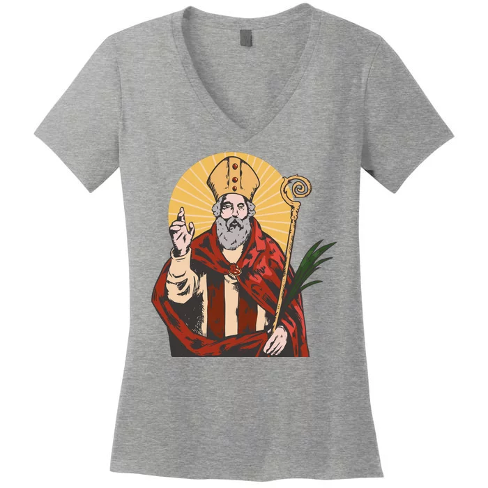 Saint Valentine Women's V-Neck T-Shirt