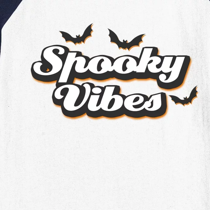 Spooky Vibes Baseball Sleeve Shirt