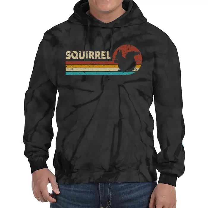 Squirrel Vintage Tie Dye Hoodie