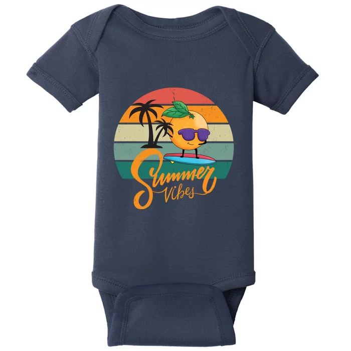 Summer Vibes Baby Bodysuit