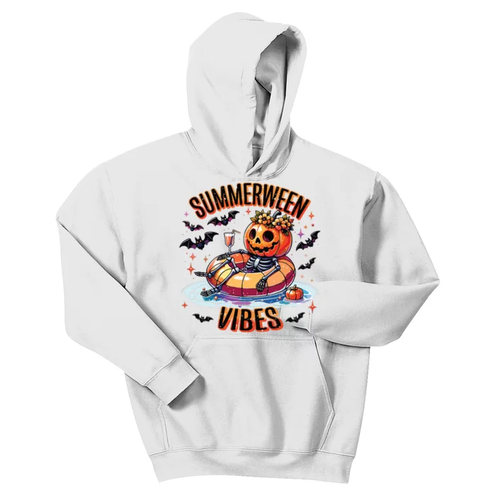 Summerween Vibes Kids Hoodie