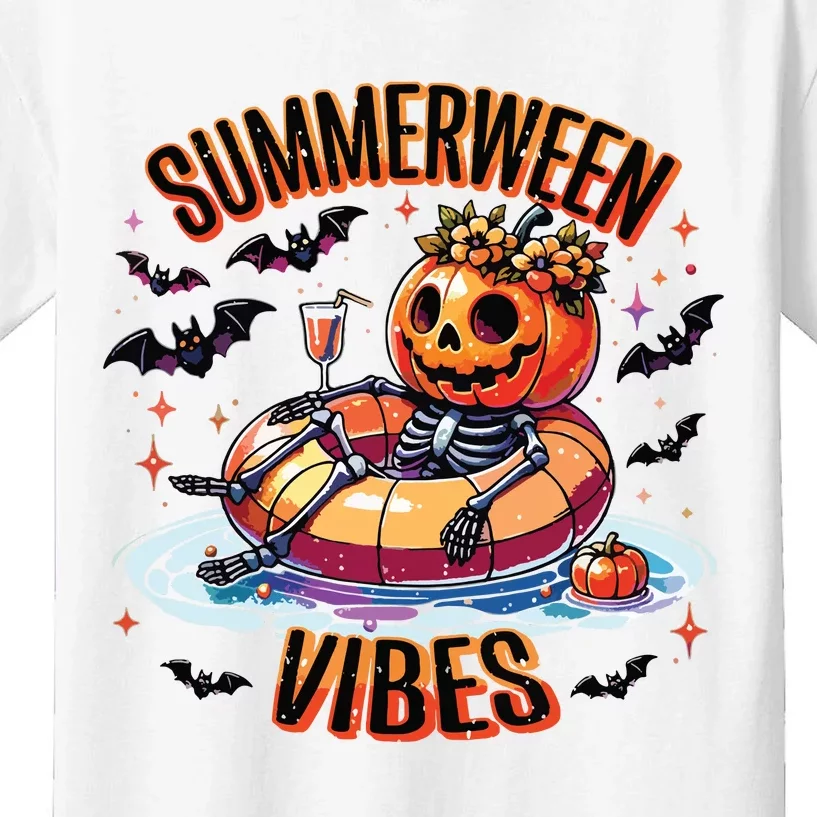 Summerween Vibes Kids T-Shirt