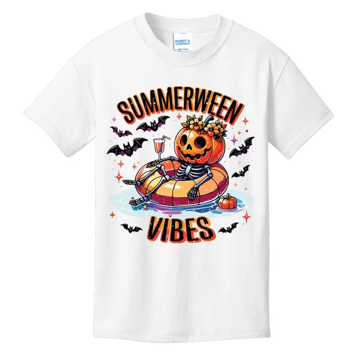 Summerween Vibes Kids T-Shirt