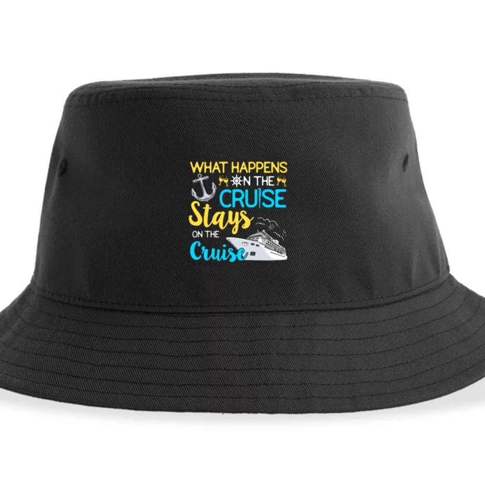 Ship Vacation Sustainable Bucket Hat