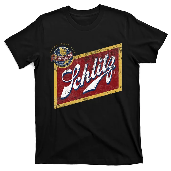 Schlitz Vintage Style Logo T-Shirt