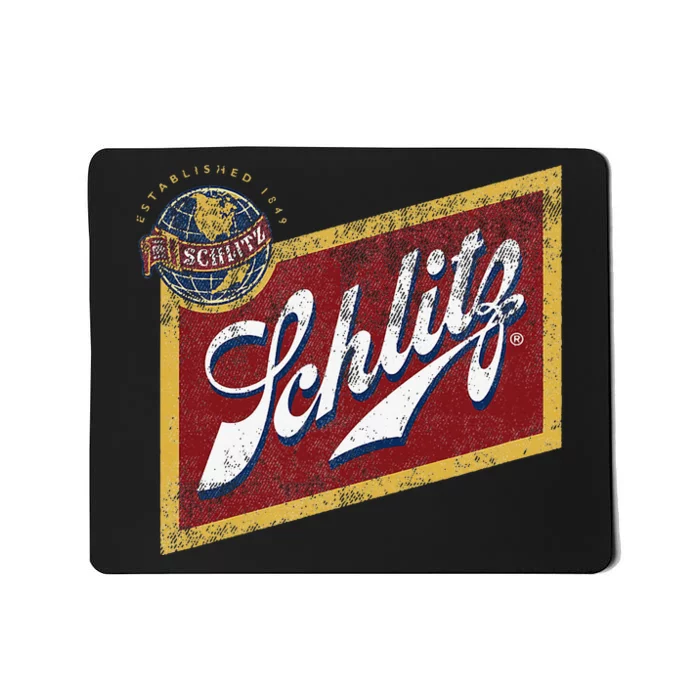 Schlitz Vintage Style Logo Mousepad