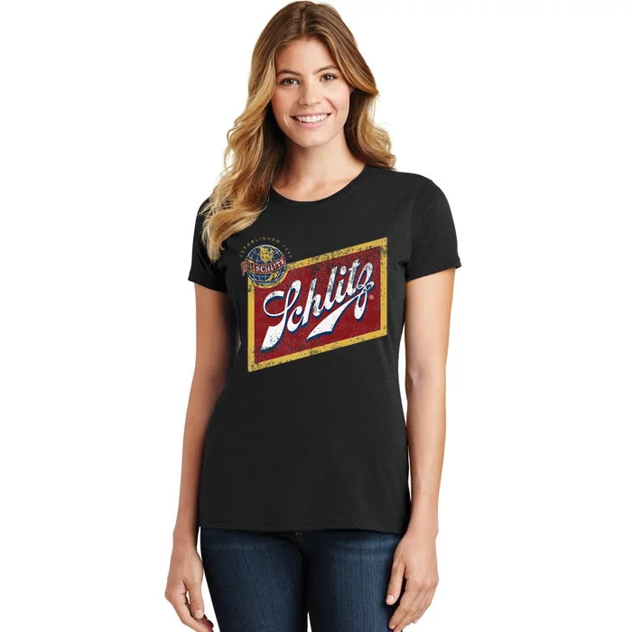 Schlitz Vintage Style Logo Women's T-Shirt