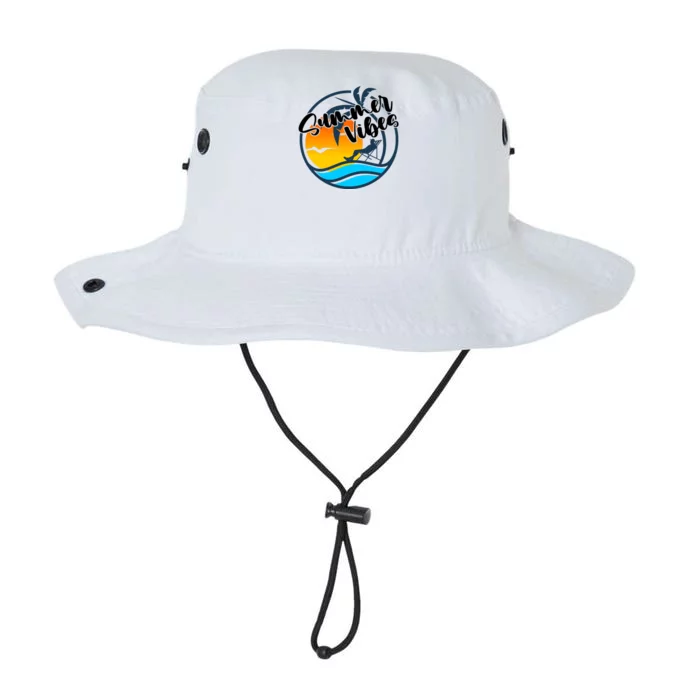 Summer Vibes Sunset Beach Tropical Legacy Cool Fit Booney Bucket Hat