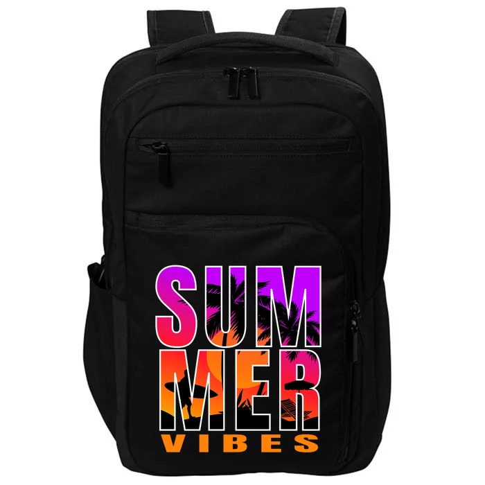 Summer Vibes Impact Tech Backpack