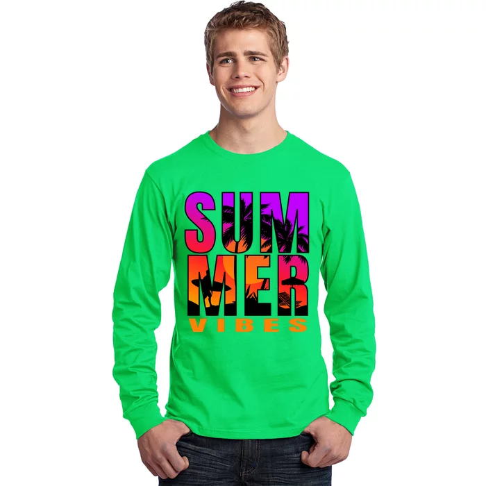 Summer Vibes Long Sleeve Shirt