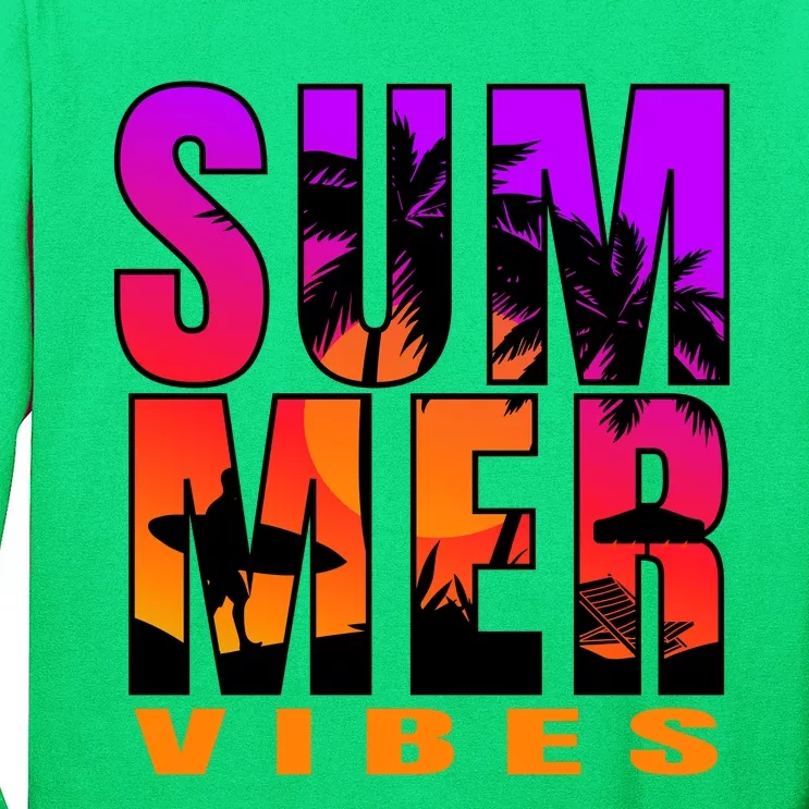 Summer Vibes Long Sleeve Shirt