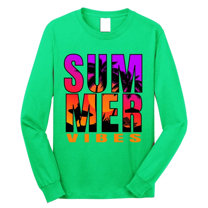 Summer Vibes Long Sleeve Shirt