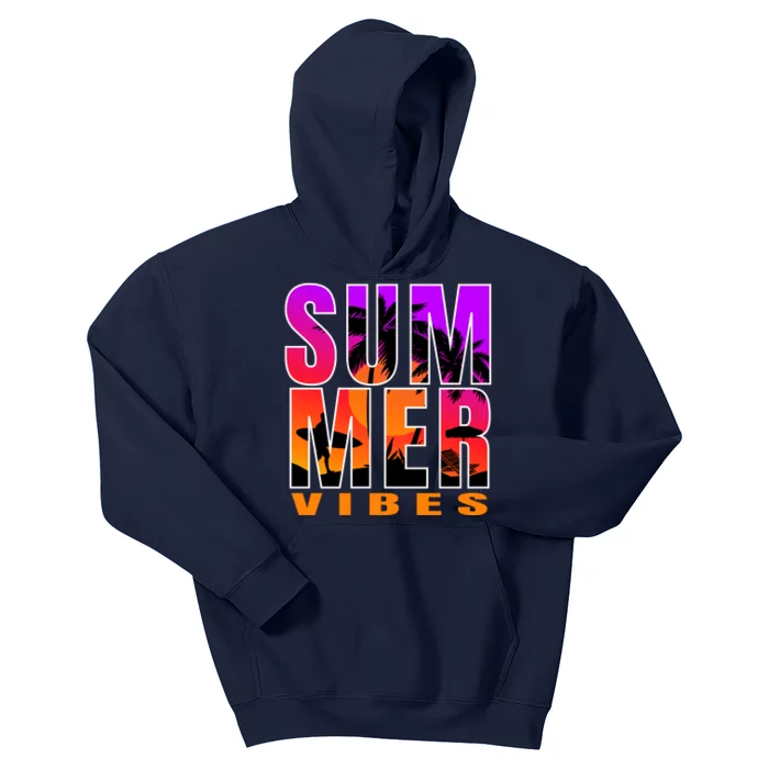 Summer Vibes Kids Hoodie