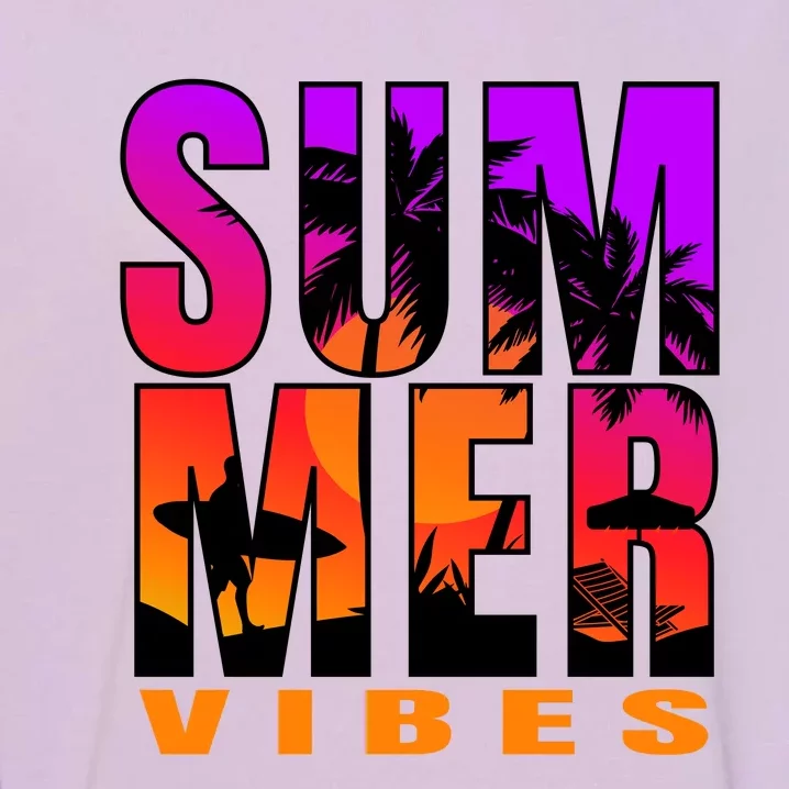 Summer Vibes Garment-Dyed Sweatshirt