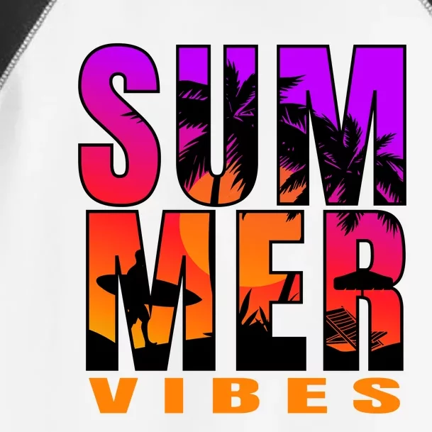 Summer Vibes Toddler Fine Jersey T-Shirt