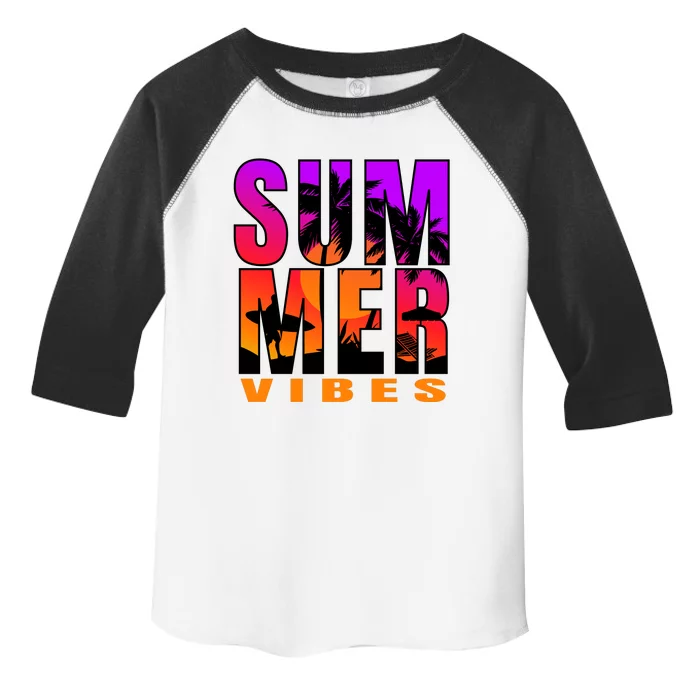 Summer Vibes Toddler Fine Jersey T-Shirt