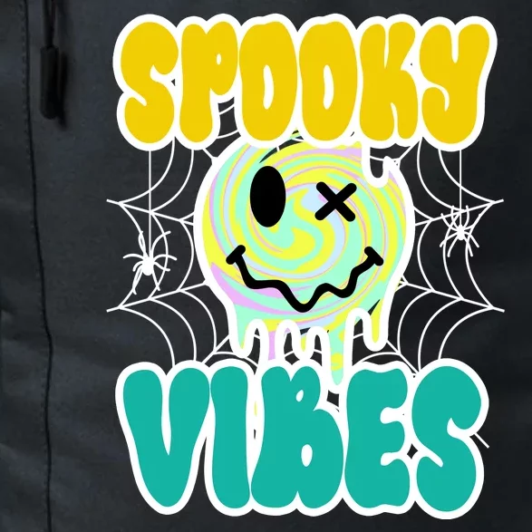 Spooky Vibes Smile Face Halloween Daily Commute Backpack