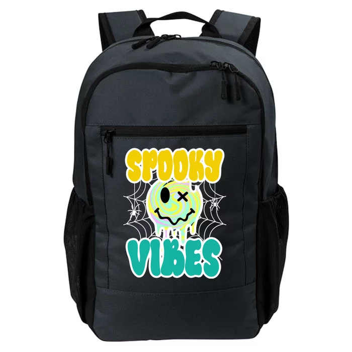 Spooky Vibes Smile Face Halloween Daily Commute Backpack