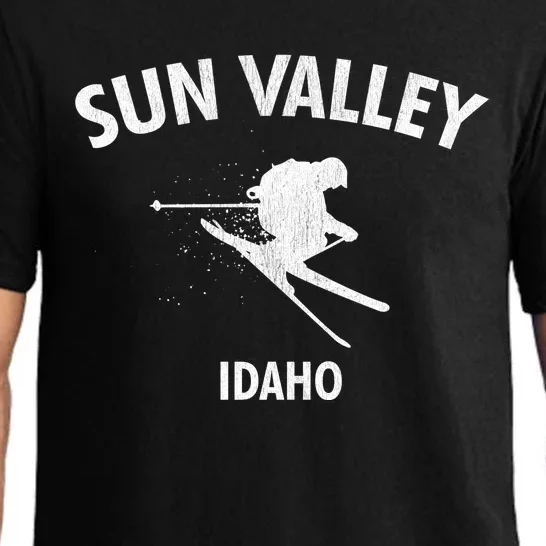 Sun Valley Skiing Gift Idaho Ski Gift Pajama Set