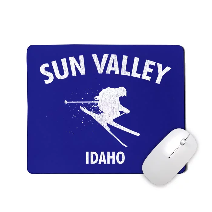 Sun Valley Skiing Gift Idaho Ski Gift Mousepad