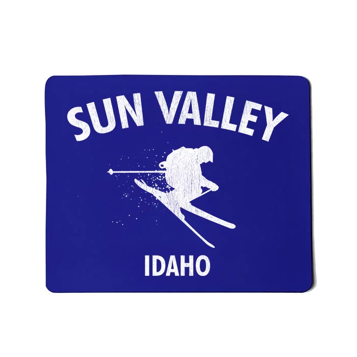 Sun Valley Skiing Gift Idaho Ski Gift Mousepad