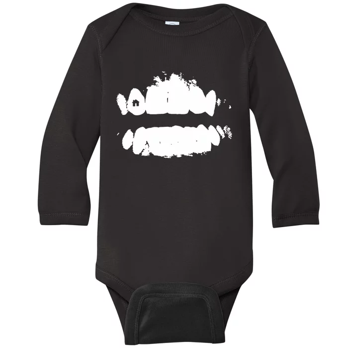 Strawberrypark Vintage Tooth New Baby Long Sleeve Bodysuit