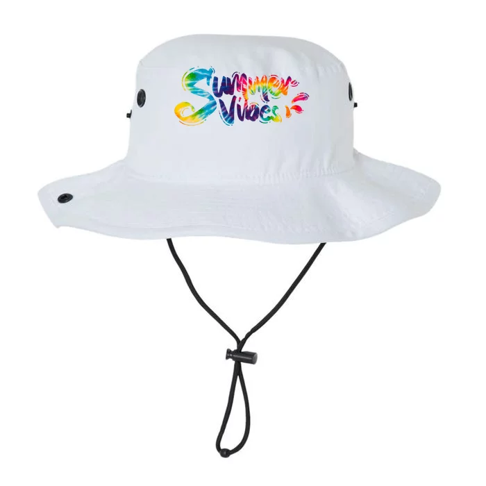 Summer Vibes Tie Dye Rainbow Legacy Cool Fit Booney Bucket Hat