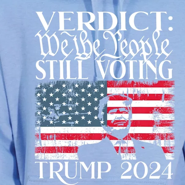 Still Voting Trump 2024 Verdict We The People Trump Felon Unisex Surf Hoodie